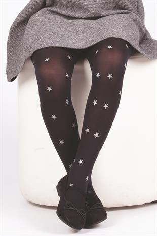 Asel Çocuk Külotlu Çorap SİYAH