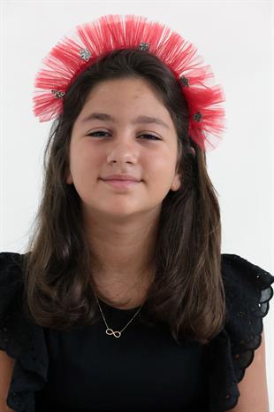 ASEL TAÇ TAKIM ÇOCUK KÜLOTLU ÇORAP KIRMIZI