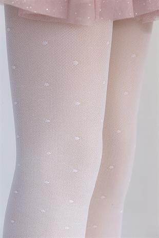 Azra Çocuk Külotlu Çorap BEYAZ