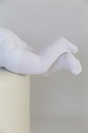 Benan Bebek Külotlu Çorap BEYAZ