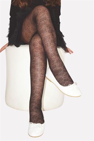 Berfin Çocuk Külotlu Çorap SİYAH