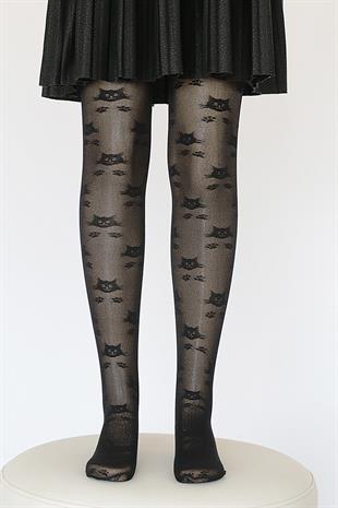 Duman Çocuk Külotlu Çorap SİYAH