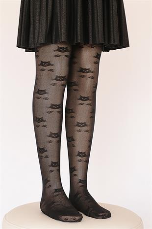 Duman Çocuk Külotlu Çorap SİYAH