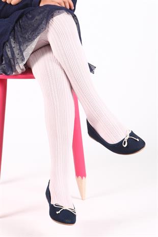 Ebru koton Çocuk Külotlu Çorap PEMBE