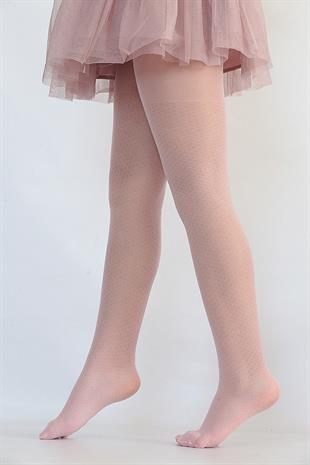 Ece Çocuk Külotlu Çorap PEMBE