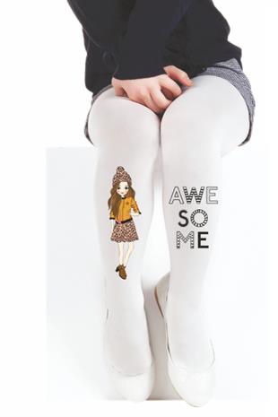 Ekin Çocuk Külotlu Çorap KEMİK