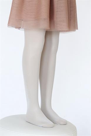 Elit 40 Çocuk Külotlu Çorap KEMİK