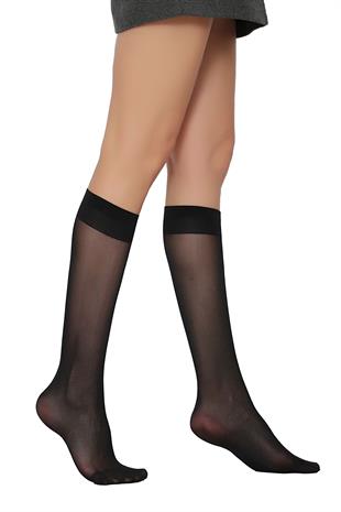 Elit  40 Mat Dizaltı Çorap SİYAH