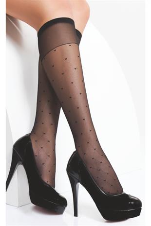 Esta Dizaltı Çorap SİYAH