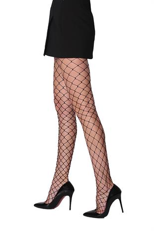 Fiona File Külotlu Çorap SİYAH