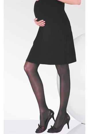 Hamile 40 Külotlu Çorap SİYAH