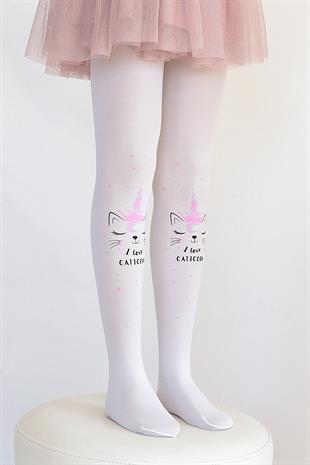 Hayat Çocuk Külotlu Çorap BEYAZ