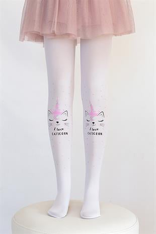 Hayat Çocuk Külotlu Çorap BEYAZ