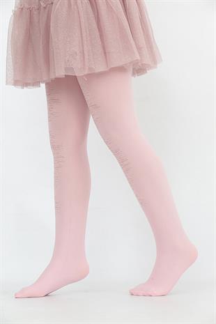 Helena Çocuk Külotlu Çorap PEMBE