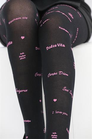 İda Çocuk Külotlu Çorap SİYAH