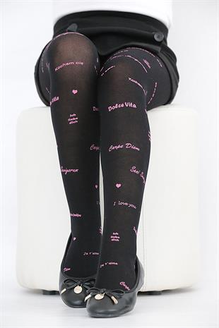 İda Çocuk Külotlu Çorap SİYAH