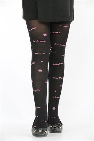 İda Çocuk Külotlu Çorap SİYAH