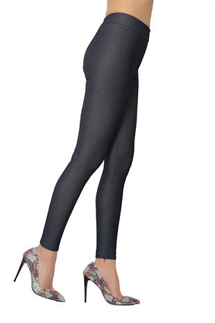 Jean Push Up Korseli Tayt LACİVERT