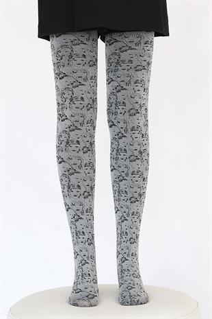 Joy Çocuk Külotlu Çorap GRİ / GRAY