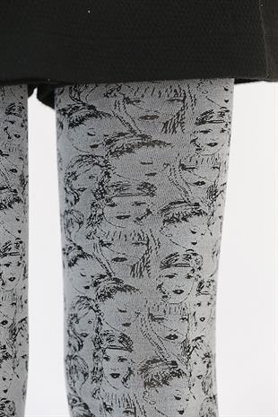 Joy Çocuk Külotlu Çorap GRİ / GRAY