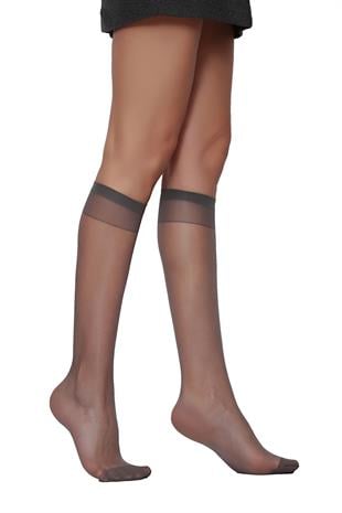 Lady Fity 15 Dizaltı Çorap GRİ / GRAY
