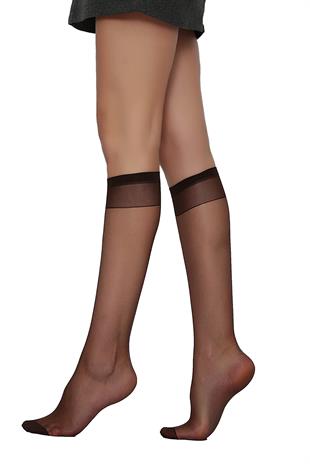 Lady Fity 15 Dizaltı Çorap KAHVE