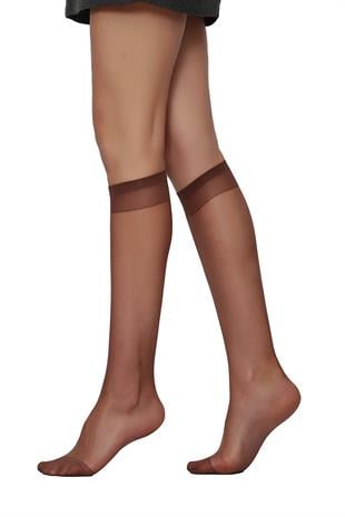 Lady Fity 15 Dizaltı Çorap KAKAO