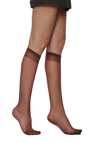 Lady Fity 15 Dizaltı Çorap KAKAO