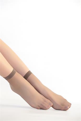 Lady Fity 15 Soket Çorap VİZON