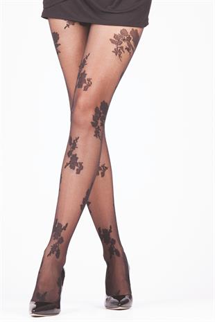 Lisa Külotlu Çorap SİYAH