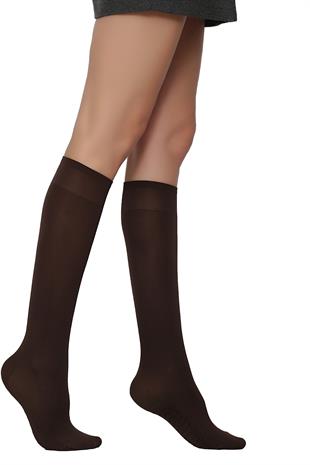 Masaj 80 Dizaltı Çorap KAHVE