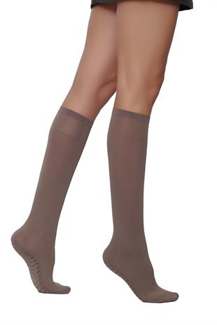 Masaj 80 Dizaltı Çorap VİZON