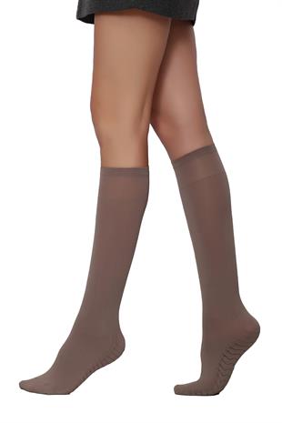 Masaj 80 Dizaltı Çorap VİZON