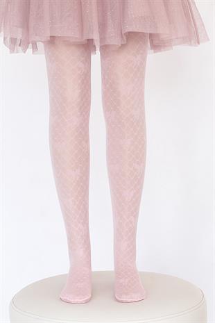 Melek Çocuk Külotlu Çorap PEMBE