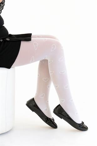 Melissa Çocuk Külotlu Çorap BEYAZ