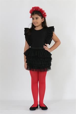 Mycro 50 Çocuk Külotlu Çorap KIRMIZI