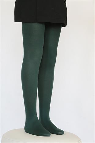 Mycro 50 Çocuk Külotlu Çorap NEFTİ YEŞİL