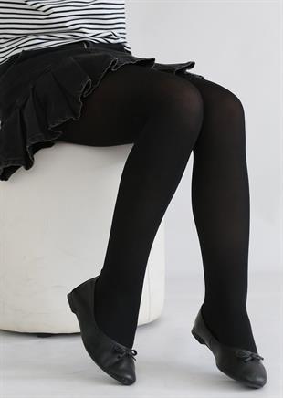 Mycro 50 Çocuk Külotlu Çorap SİYAH