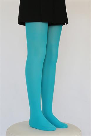 Mycro 50 Çocuk Külotlu Çorap TURKUAZ
