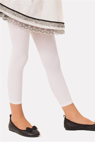 Mycro 50 Çocuk Tayt BEYAZ