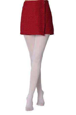 Mycro 50 Külotlu Çorap Büyük Beden BEYAZ