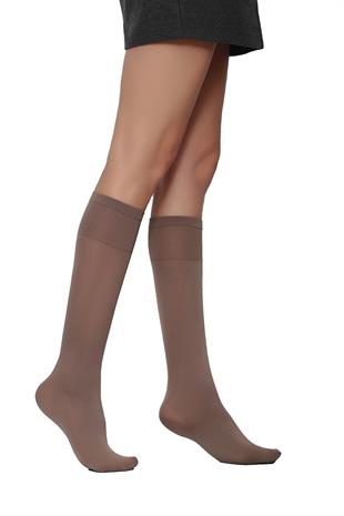 Mycro 80 Dizaltı Çorap VİZON