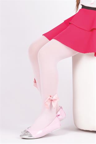 Mycro Fiyonk Aks. Çocuk Külotlu Çorap PEMBE