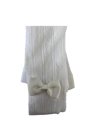 ORİETTA AKSESUARLI BEBEK KÜLOTLU ÇORAP BEYAZ