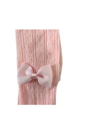 ORİETTA AKSESUARLI BEBEK KÜLOTLU ÇORAP PEMBE