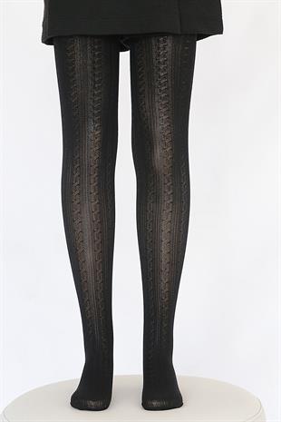 Oya Çocuk Külotlu Çorap SİYAH