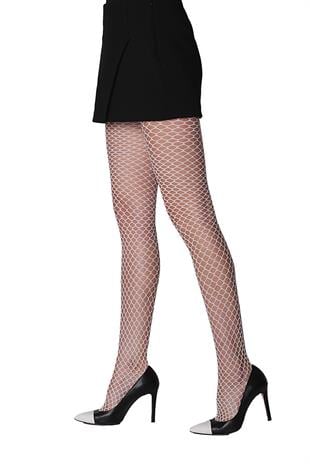 Pesca File Külotlu Çorap BEYAZ