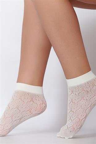 Petunya Soket Çorap  KEMİK