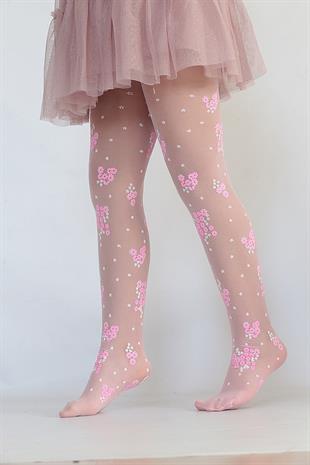 Pıtırcık Çocuk Külotlu Çorap PEMBE