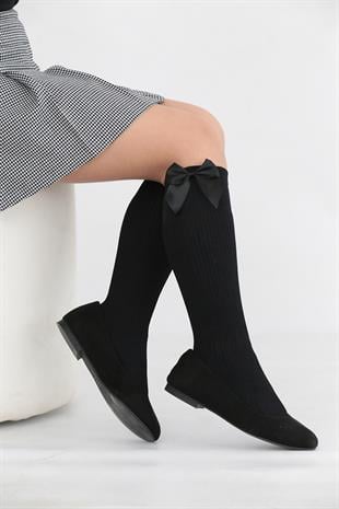 RENA AKS.ÇOCUK DİZALTI ÇORAP SİYAH